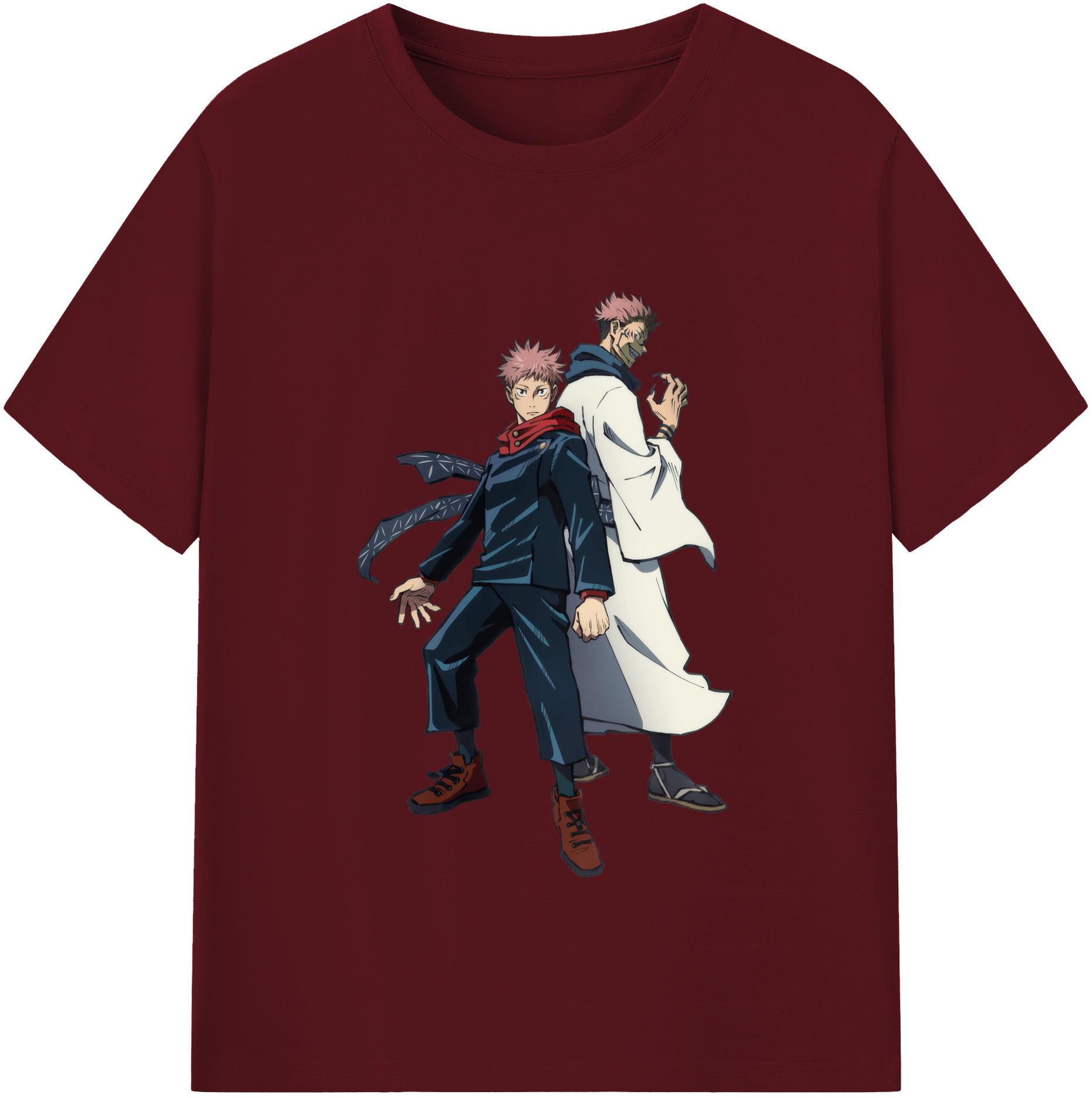 （画像用） 呪術廻戦 Jujutsu Kaisen 綿100％半袖Tシャツ（フロントプリント）